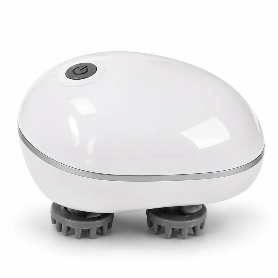 Smart Electric Scalp Massager – USB Rechargeable Rotating Head Massager